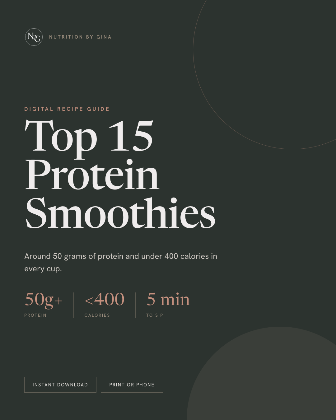 Top 15 Smoothie Recipes